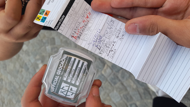 Geocaching a Forcola